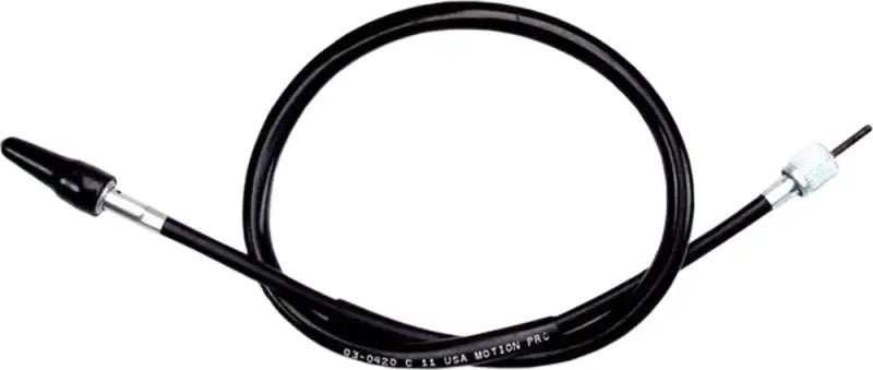 MOTION PRO Black Vinyl Speedo Cable for Powersports
