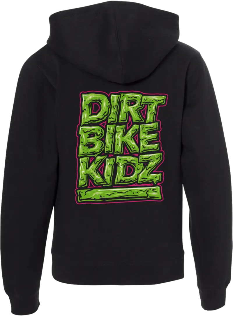 Slimer Youth Hoodie Black Yx - DBK