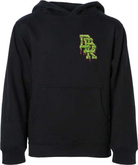 Slimer Youth Hoodie Black Yx - DBK