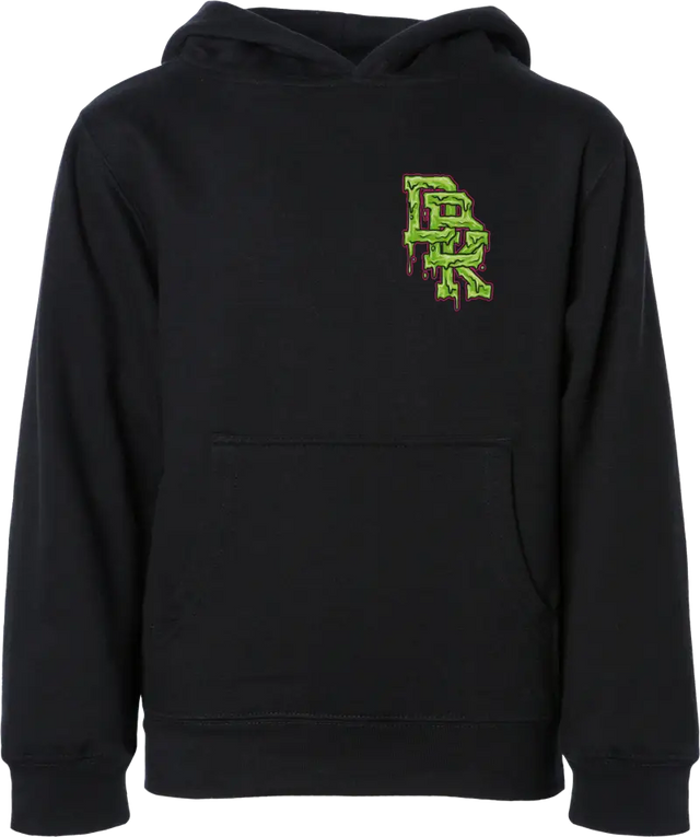 Slimer Youth Hoodie Black Yx - DBK