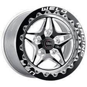Weld S81 17x10 / 5x4.75 BP/ 7.2in. BS (43mm Offset) Black Wheel 3.18 ID (High Pad) - Single Beadlock - 81HB7100N72F
