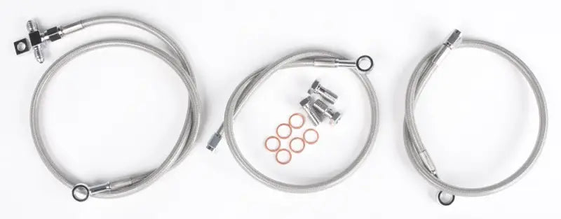 BLAST-F-2 Brakeline Frt 3 Line Yam Std + 2 - Front Brake Kit