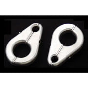 BLC-1 Brake Line Clamp 3/4"Arm X 5/16"Line (Silver) 