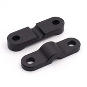 BLOX Racing 2-Pc Solid Shifter Bushing Kit Rear - Civic Integra - Black - Truck & Automotive