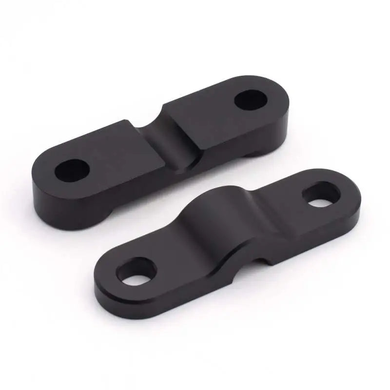 BLOX Racing 2-Pc Solid Shifter Bushing Kit Rear - Civic Integra - Black - Truck & Automotive