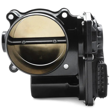 Black 70mm billet throttle body for Subaru BRZ, Toyota 86, and Scion FR-S