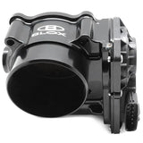 Black 70mm billet throttle body for Subaru BRZ, Toyota 86, and Scion FR-S