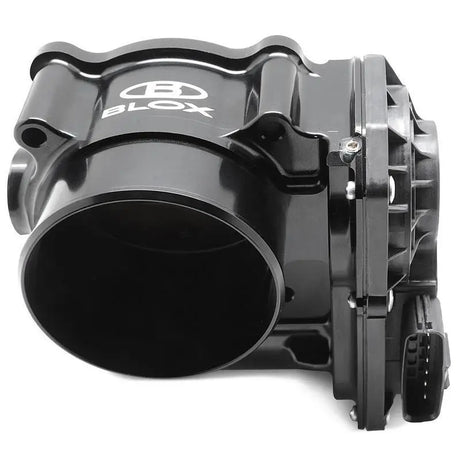 Black 70mm billet throttle body for Subaru BRZ, Toyota 86, and Scion FR-S