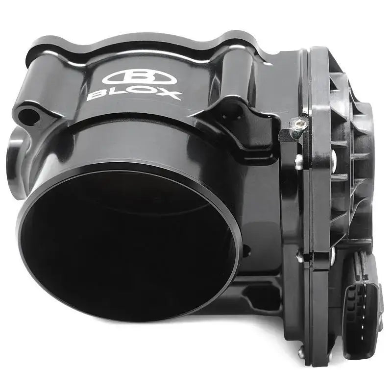 Black 70mm billet throttle body for Subaru BRZ, Toyota 86, and Scion FR-S