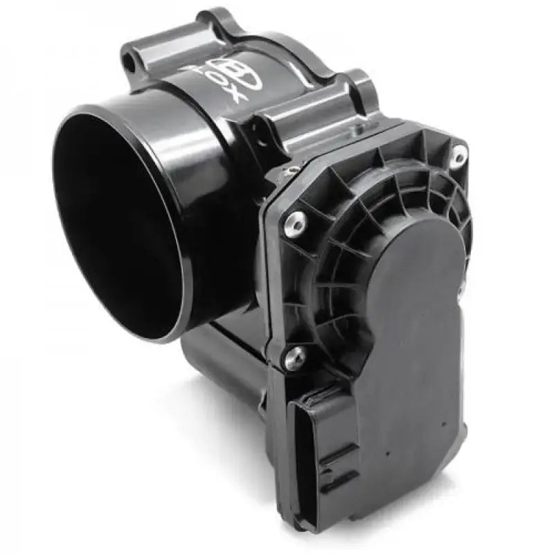 Black 70mm billet throttle body for Subaru BRZ, Toyota 86, and Scion FR-S upgrades