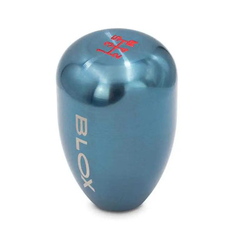 BLOX Racing BLOX Racing 6-Speed Billet Shift Knob - Torch Blue 10x1.5mm