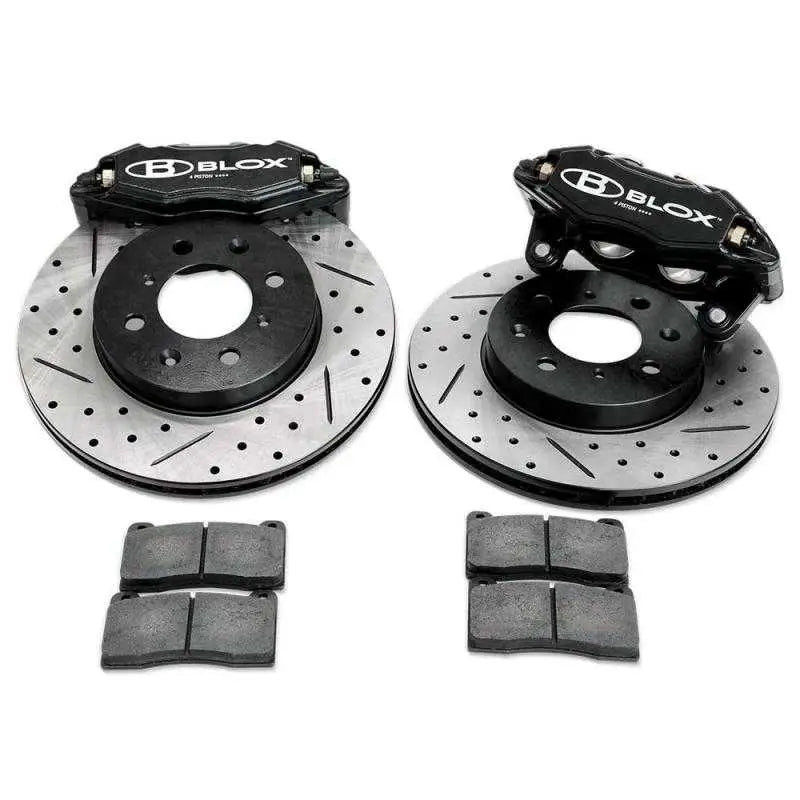 BLOX Racing BLOX Racing 92-95 Honda Civic Tuner Series Front Brake Upgrade Kit