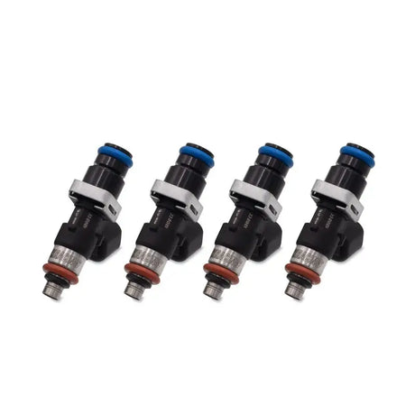 BLOX Racing Eco-Fi Street Injectors 1000cc/min w/ 1/2in Adapter For Honda K Series - Set of 4 - Fuel Delivery