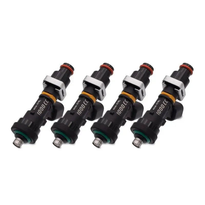BLOX Racing Eco-Fi Street Injectors 1000cc/min w/1in Adapter For Honda B/D/H Series - Set of 4 - Fuel Delivery