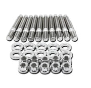 BLOX Racing SUS303 Stainless Steel Intake Manifold Stud Kit M8 x 1.25mm 55mm in Length - 9-piece - Truck & Automotive