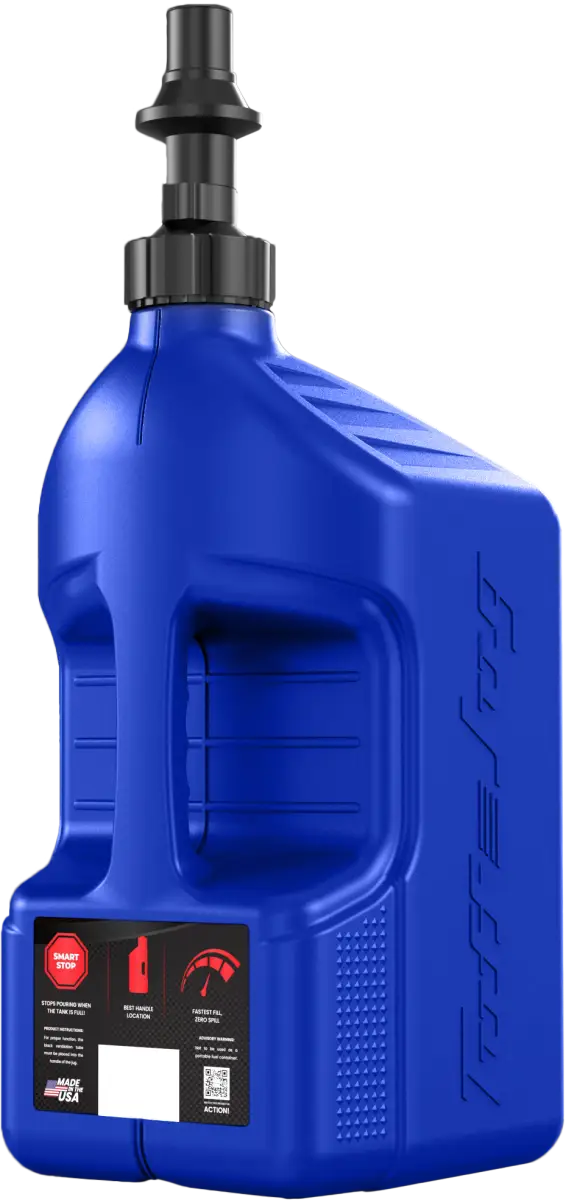 Utility Container Blue W/ Blue Cap 2.5 Gal - TUFF JUG