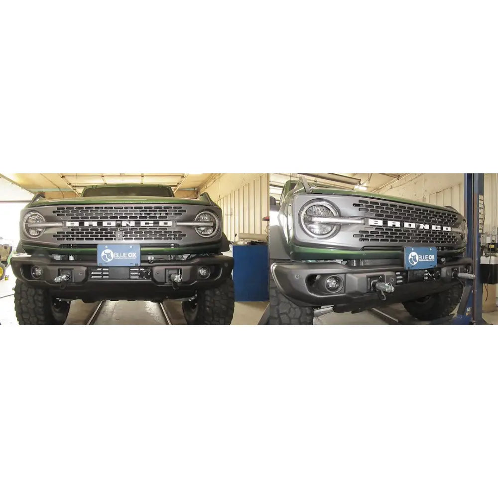 Blue OX Requires No Welding Vehicle Baseplate BX2692 - Bsplt 22 Ford Bronco D-Rings