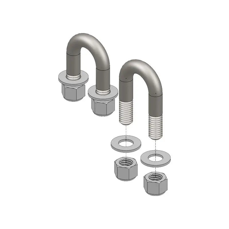 Blue OX Designed For Performance And Comfort Weight Distribution Hitch Hardware BX88391 - Kit Spring Bar U-Bolt