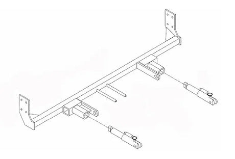 Blue Ox BX1509 Base Plate - Blue Ox