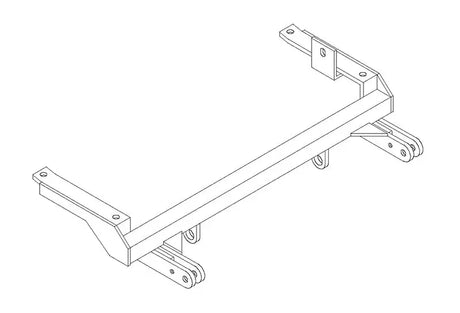 Blue Ox BX1625 Base Plate for S10 Pickup 2WD Use - Blue Ox