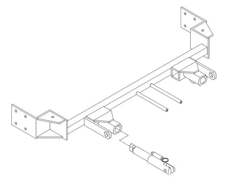 Blue Ox BX1647 Base Plate - Blue Ox