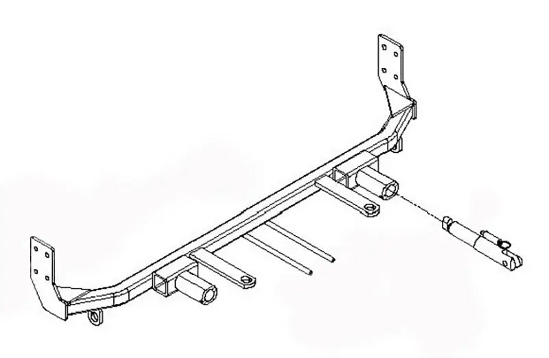 Blue Ox BX1670 Base Plate - Blue Ox