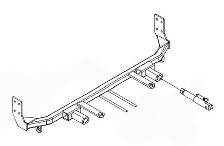 Blue Ox BX1670 Base Plate - Blue Ox