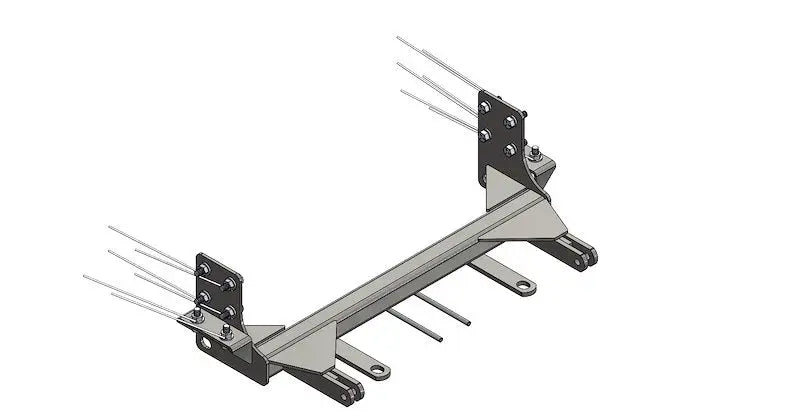 Blue Ox BX1719 Base Plate - Blue Ox