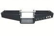 Black and silver tow bar on Blue Ox BXH9001 hitch accessory for easy access