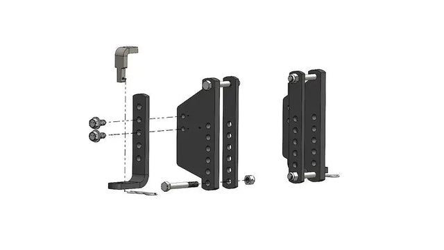 Blue Ox BXW4080 TrackPro/2-Point Hitch Accessory