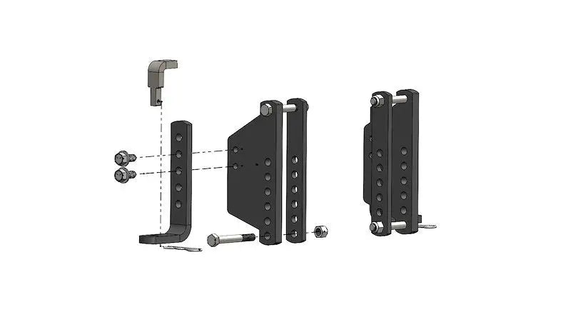 Blue Ox BXW4080 TrackPro/2-Point Hitch Accessory