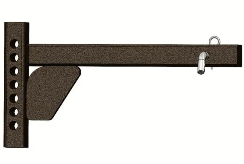Brown metal weightlifting attachment for Blue Ox BXW4089 SwayPro hitch accessory