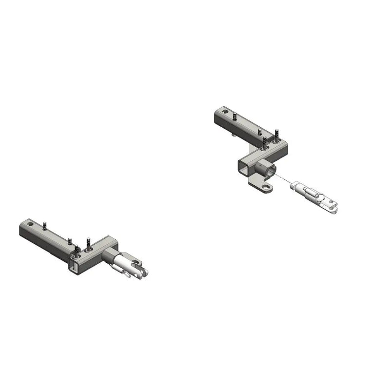 Blue OX Standard Tabs With Safety Hooks Vehicle Baseplate BX2411