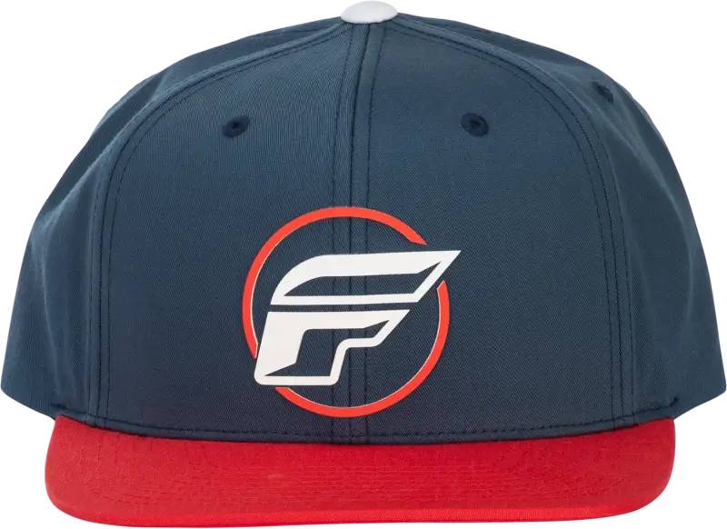Fly Half Wing Hat Blue/Red - FLY RACING