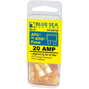 Blue SEA 5243100-BSS - Fuse ATO ATC 20A Pack 25