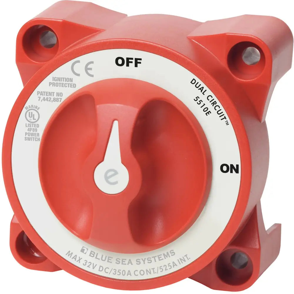 Blue SEA No Supplier Warranty Battery Selector Switch 5510E-BSS - Dualcirc