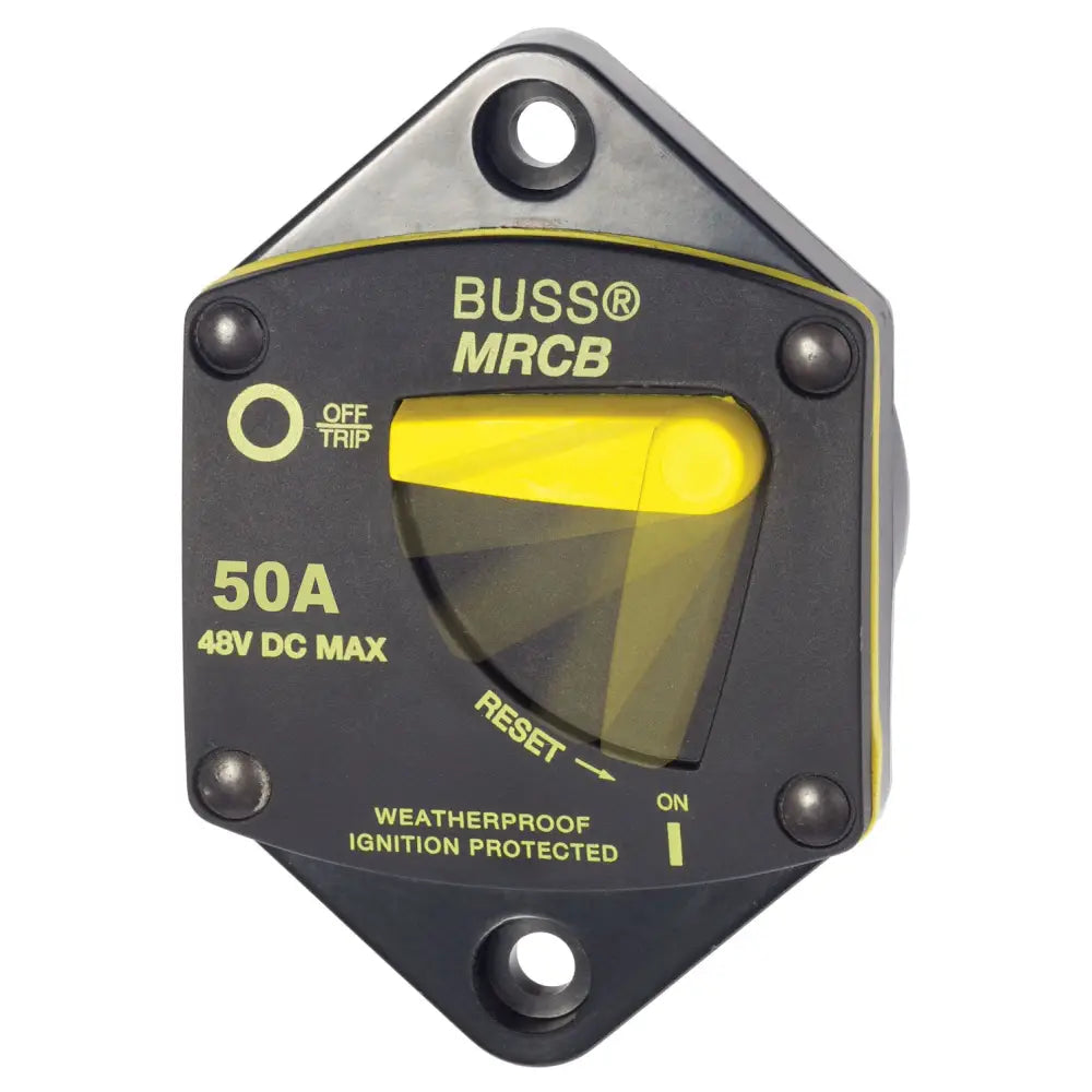 Blue SEA No Supplier Warranty Circuit Breaker 7039-BSS - 187 Pnlmnt 50A