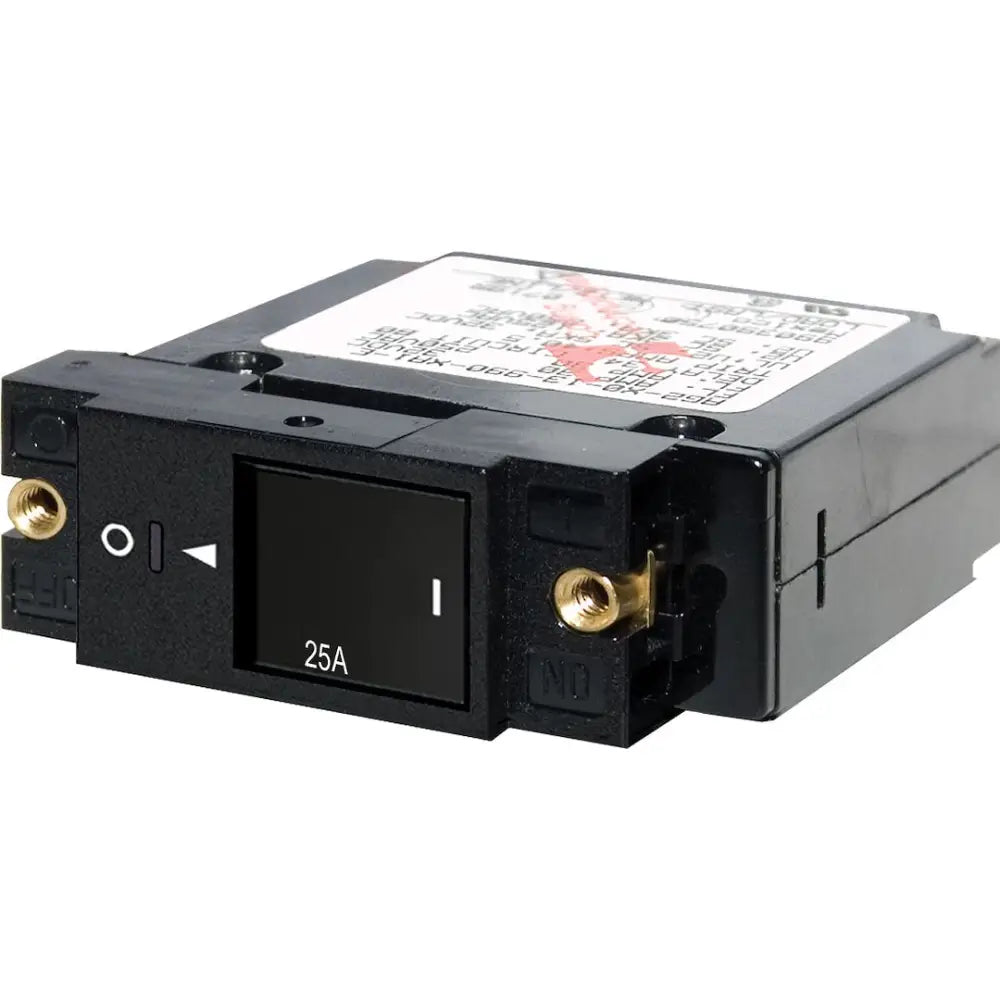 Blue SEA No Supplier Warranty Circuit Breaker 7430-BSS - SC1 Slot Rocker 25A