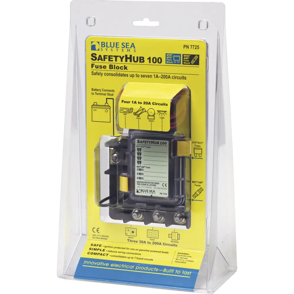 Blue SEA No Supplier Warranty Fuse Block 7725-BSS - Module Safety Circuit 100