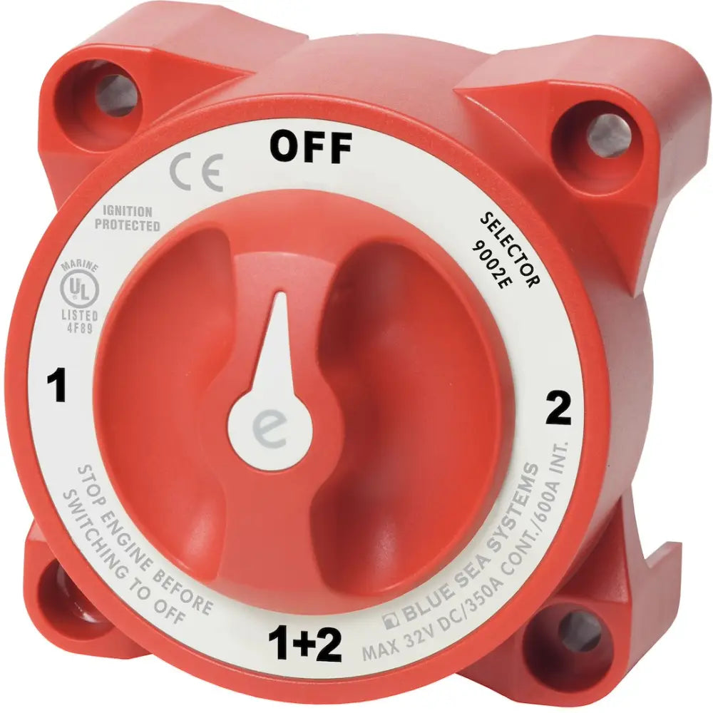 Blue SEA Ignition Protection Battery Selector Switch 9002E-BSS - AFD