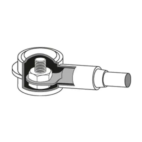 Blue SEA Meets Abyc Insulations Requirements Busbar Stud Cover 4013-BSS - Black Cablecap X.500