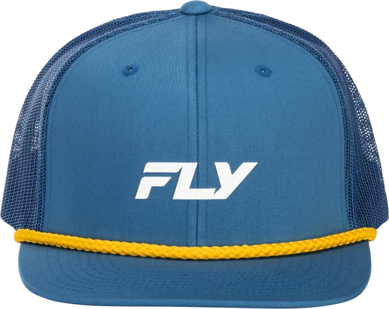 Fly Trucker Hat Blue/Yellow - FLY RACING