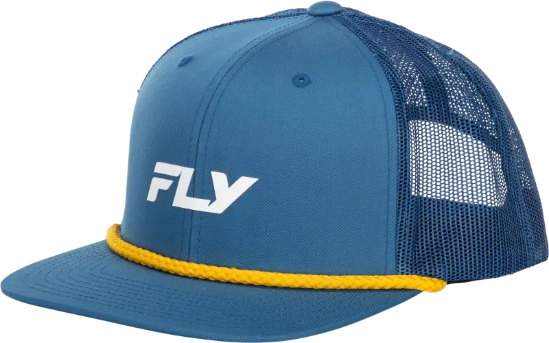 Fly Trucker Hat Blue/Yellow - FLY RACING