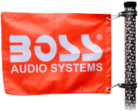 Bluetooth 2" Fat Led Whip 1 Pr Led Fat Whips - BOSS AUDIO