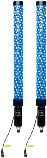 Bluetooth 2" Fat Led Whip 1 Pr Led Fat Whips - BOSS AUDIO