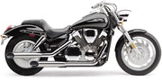 Blvd Slashcut Slip On Chrome Hon Vtx1300c 04 09 - COBRA