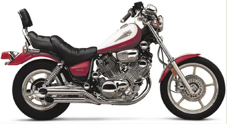 Blvd Slashcut Slip On Chrome Yam Virago 750/1100 84 99 - COBRA