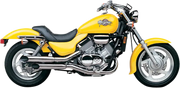 Blvd Slashcut Slip On Chrome Hon Vt750 Magna 94 03 - COBRA