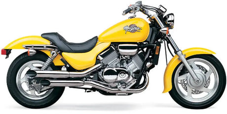 Blvd Slashcut Slip On Chrome Hon Vt750 Magna 94 03 - COBRA