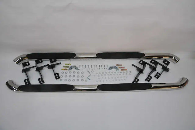 BMAS-NB-3005S Black Mountain Nerf Bar With Step Pads